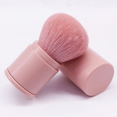 Cute Retractable Large Powder Makeup Brush #Pink