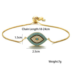 Evil Eyes Bracelet Free Size