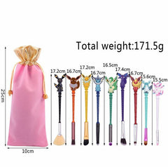 Pokemon Eevee Evolution Cosmetic Makeup Brushes Set 9PC