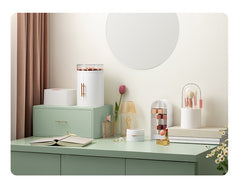 Macaron See-through Mini Jewellery box/ Travel Jewellery Case
