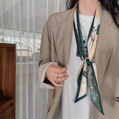 Skinny Scarf/ Hot Scarf 2021/ Trending long slim scarf
