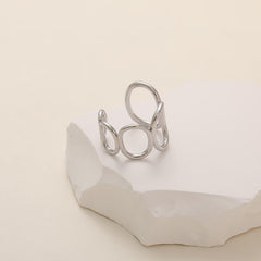 18k Gold-Plated Circle Ring
