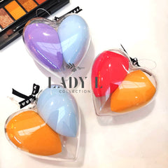 Cute Heart Beauty Blender /Miracle Complexion Sponge x 2 pack