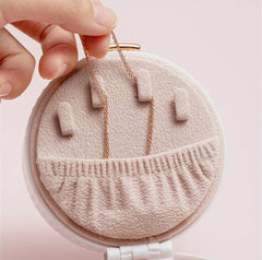 Macaron See-through Mini Jewellery box/ Travel Jewellery Case