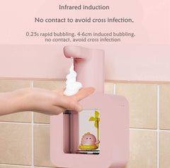 Smart Automatic Soap Dispenser USB Rechargable Family Hand Washing 400ml